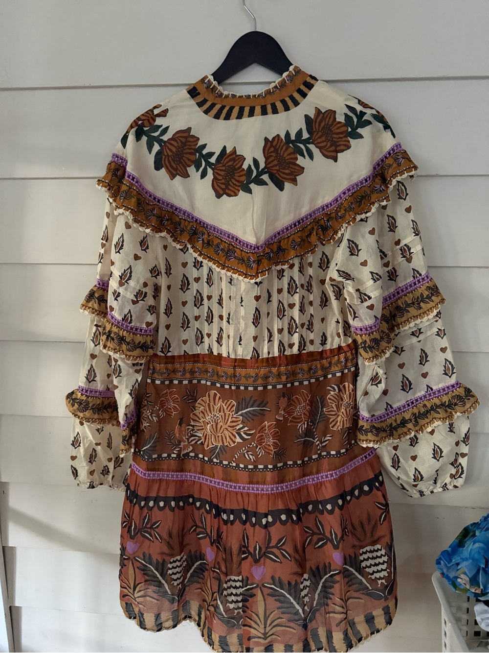 Farm Rio Ainika Ruffled Mini Dress - Picture 8 of 10